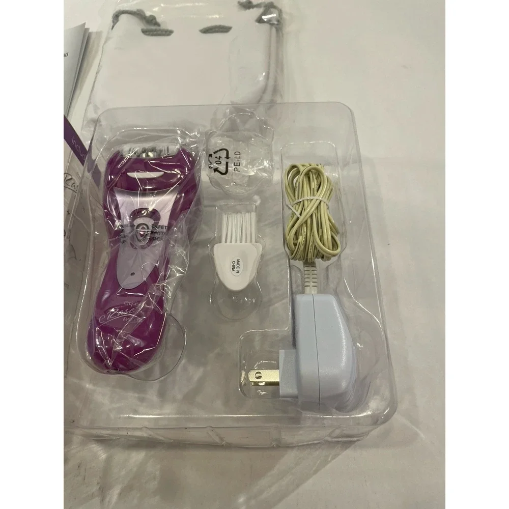 E Rase Pro E 60 Hair Epilator PURPLE / OPEN BOX